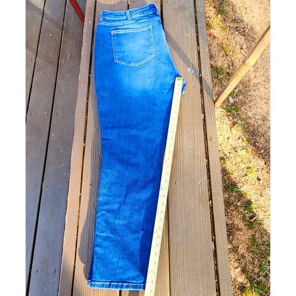 Boden The Cavendish Girlfriend Ankle Jeans Embroidered Artisan UK 20R US 16 R - Picture 12 of 16